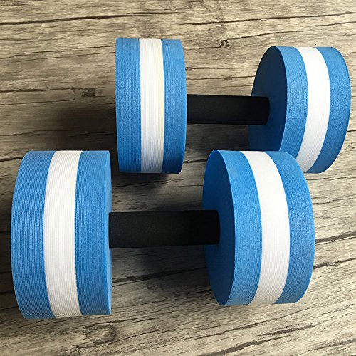 Water Aerobics Yoga Dumbells by Dressffe (Blue)