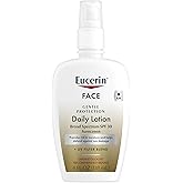 Eucerin Daily Protection Face Lotion with Broad Spectrum SPF 30 Sunscreen, Face Sunscreen Moisturizes and Helps Protect Sensi