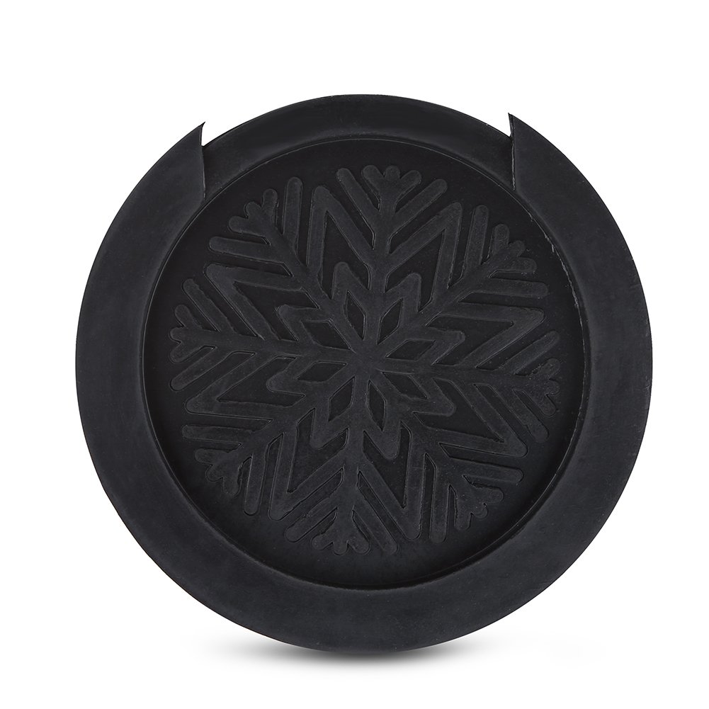 Guitar Sound Hole Cover, Black Rubber Block for Acoustic Guitar, Sound Hole Plug for Fingerstyle Flatpicking Classical Folk Musicians, 96-99cm Fit