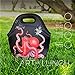 Artovida Artists Collective Insulated Neoprene Lunch Bag - Washable Soft Lunch Tote for Work and Picnic - Design by Caia Koopman (USA) Octopus Intertwined - Classic