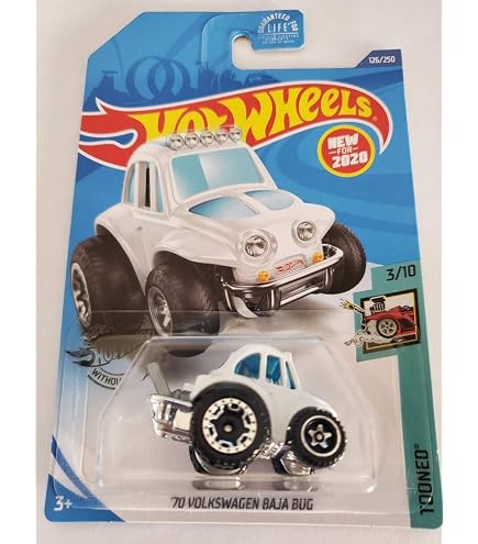 Amazon.com: Hot Wheels '70 Volkswagen Baja Bug, [Black] 33/250