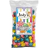 Jody's Gourmet Popcorn Funfetti, 7 Ounce. Decadent, Indulgent, Colorful, Rich candy coated popcorn. Gluten Free, Kosher Certi