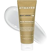 ATWATER Heavy Armor Men's Facial Moisturizer, Intensive Hydrating & Anti-Aging Formula with Niacinamide and Shea Butter for Dry Skin - 3.4 oz