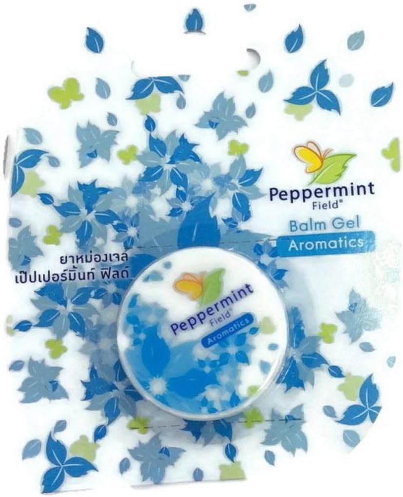 Peppermint Field Gel Motion Sickness Relief of Dizziness Pack of 2