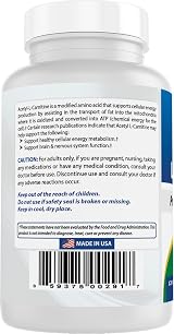 Best Naturals Acetyl L-Carnitine 500 mg 120 Capsules view 7