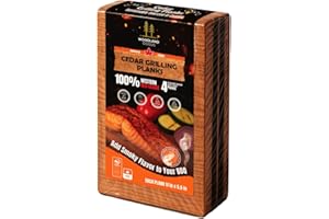 Cedar Grilling Planks - 4 Pack - Premium Western Red Cedar