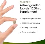 New Leaf Ashwagandha KSM 66 1200mg Vegan Tablets 180 6 Month Supply view 2