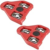 CyclingDeal Bike Cleats Compatible with Peloton & Look Delta - Indoor Cycling & Road Bike Bicycle Cleats Set - Compatible with Indoor Exercise Bikes Pedals & Shoes