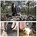 ECVILLA Paracord Bracelet Survival Bracelet with Compass, Fire Starter, Emergency Knife & Whistle (4PCS)
