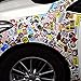 Car Stickers [100 pcs], Breezypals Laptop Stickers Motorcycle Bicycle Skateboard Luggage Decal Graffiti Patches Stickers for Laptop [No-Duplicate Sticker Pack]