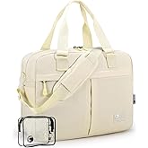 BAGZY 40x30x15cm Personal Item Travel Bag Expandable 40x30x25cm Gym Bag Lightweight Duffle Bag Mens Weekender Bags for Women with Wet Pocket for Overnight Hospital Carry on Bags for Airplanes Beige