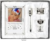 Shudehill Giftware Beautiful Boxed Christening 4-Piece Set view 2
