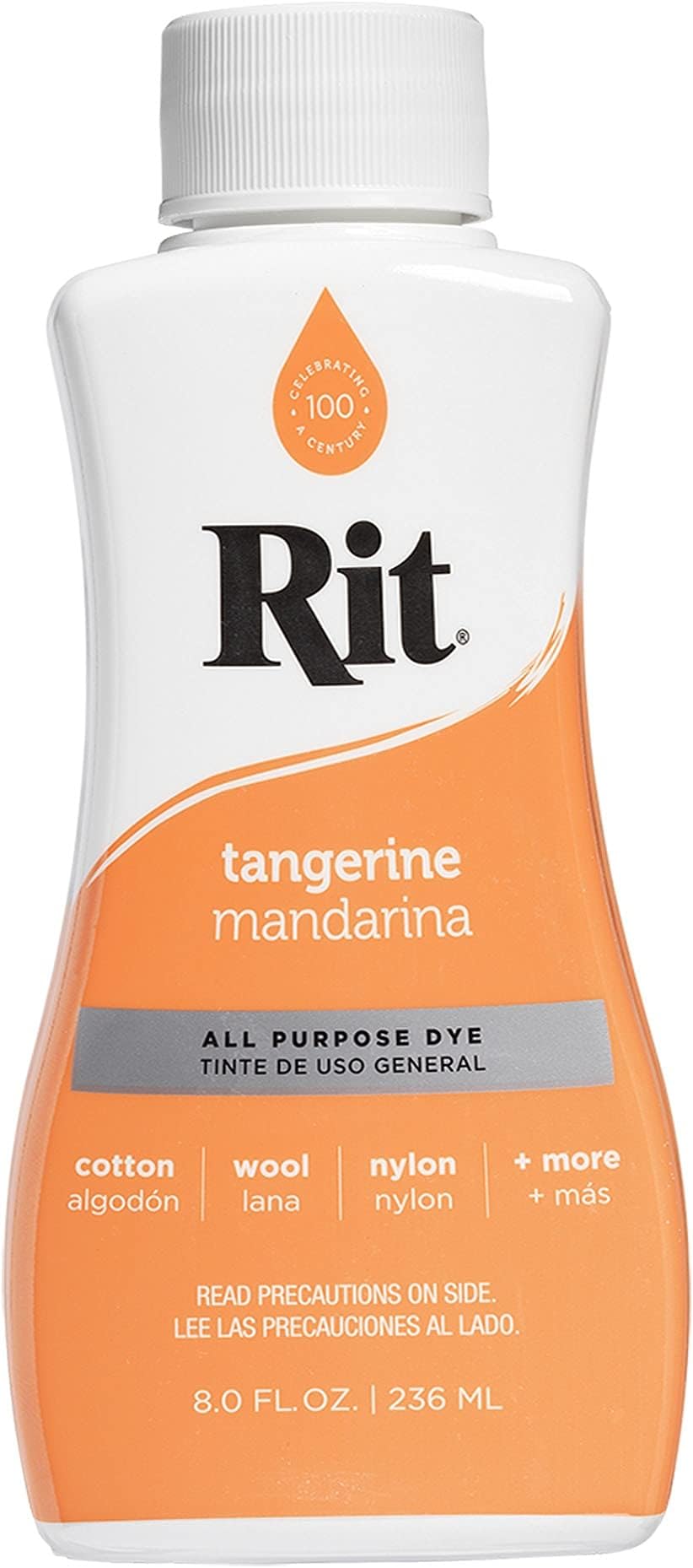 Rit Nakoma Rit Liquid Dye Multi-Colour 236ml Tangerine