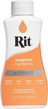 Rit Nakoma Rit Liquid Dye Multi-Colour 236ml Tangerine