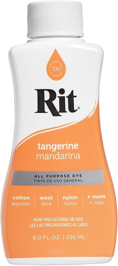 Rit Nakoma Rit Liquid Dye Multi-Colour 236ml Tangerine