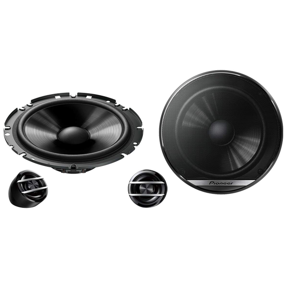 Pioneer TS-G170C 17 cm Component G Series 2 Way Speakers with Separate Tweeters