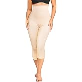 Irisnaya Women Seamless Shapewear Control Panties High Waist Trainer Tummy Butt Lifter Body Shaper Short Thighs Slimmer