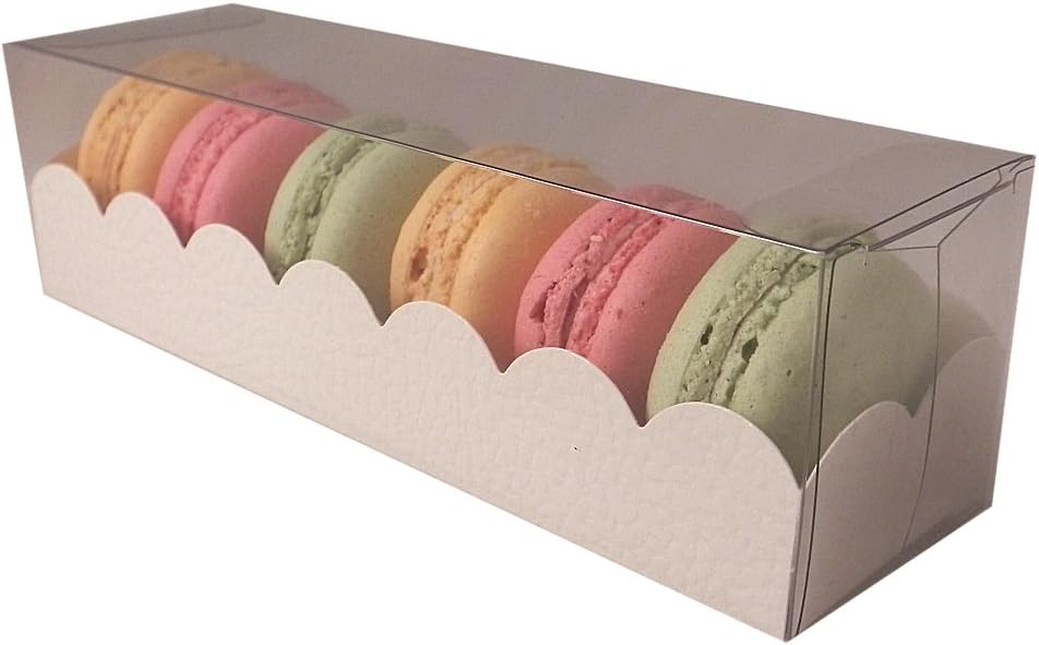 Caja de macarons con manga - Medio: 50 unidades: Amazon.es: Hogar