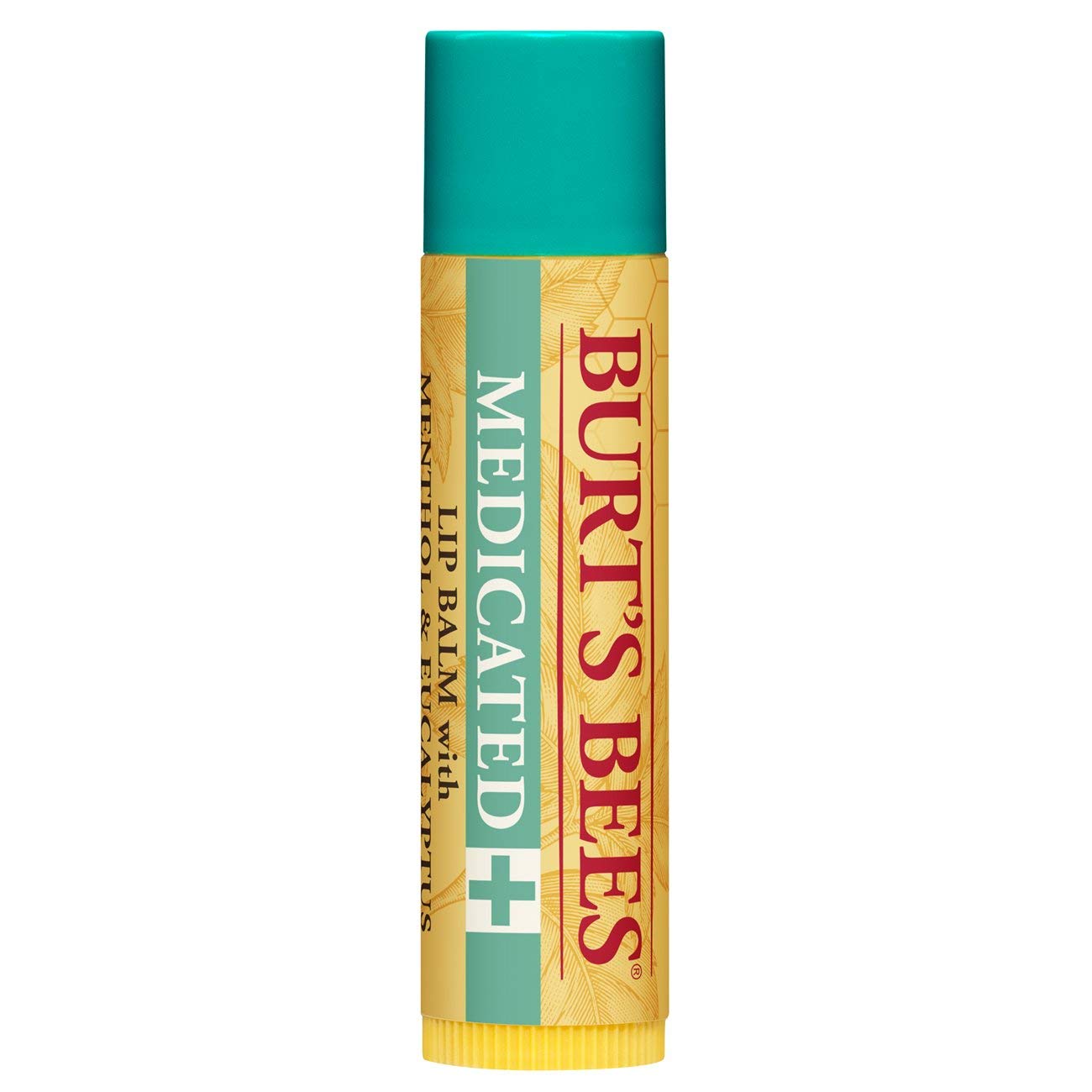 Burt's Bees 100 Natural Medicated Moisturizing Lip Balm with Menthol