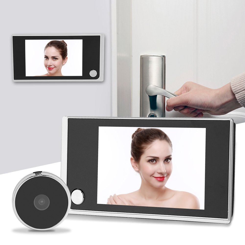 Zerodis 3.5 Digital Door Viewer Security Peephole 120 Degrees Wide