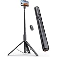 ANXRE 71" Phone Tripod, NT79 Extendable Selfie Stick for Cell Phone＆Camera Photo Video Kits, Travel Tripod Stand with Remote 
