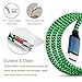 USB Type C Cable,Boxeroo(3-Pack 10FT) USB A 2.0 to USB C Fast Charger Nylon Braided USB C Cable compatible Galaxy S20 S10 S9 S8 plus Note 9 8,Moto Z,LG V30 V20 G5,Switch,USB C devices