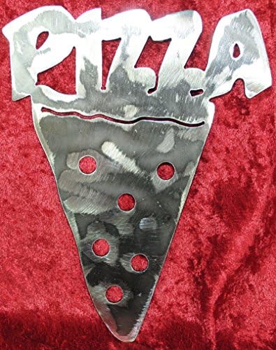 Pizza, Metal Words, Metal Signs, Metal Food, Metal Pizza, Pizza Shop Decor, Kitchen Decor, Resturant Decor, Pizza Lovers