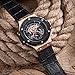 Carrie Hughes Men's Automatic Mechanical Watch LeatherCarrie Hughes Men's Steampunk Skeleton Automatic Mechanical Watch Gifts (CH285)