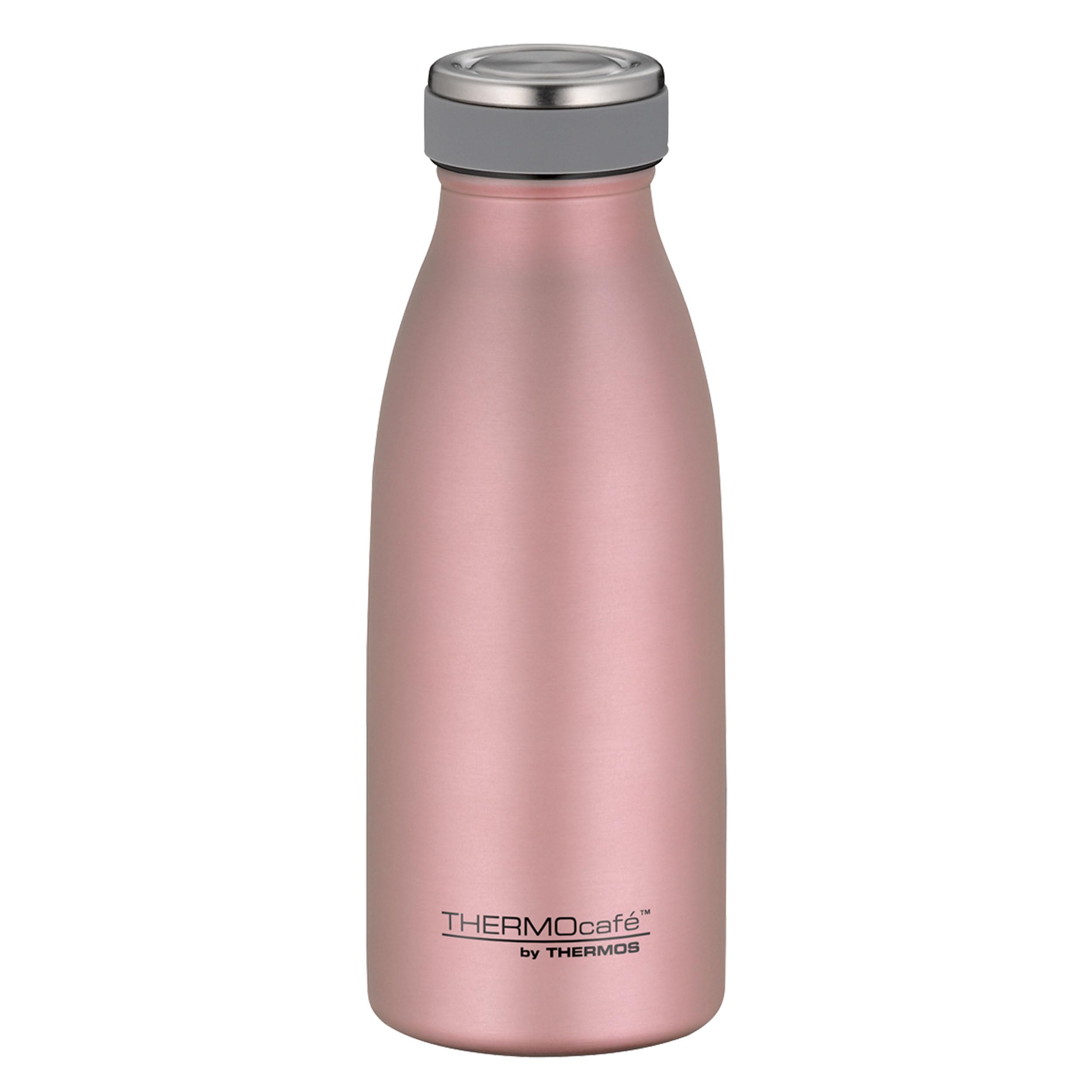 ThermoCafé Drinking Bottle, Insulated Water Bottle, Insulated Bottle, Thermos Flask. 0.35 l Mat Rosé Gold — image 1