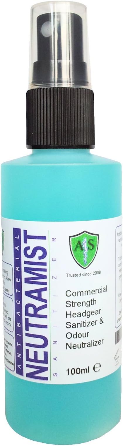 Coronavirus Killer Spray for Helmets Hats Headwear. Alcohol Sanitiser. Helmet Sanitizer Freshener. For Cycle, Motorcycle, Riding, Hire Helmets, Karting, Moped Rental, Equestrian, Hardhats (1)