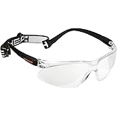 HEAD Impulse Racquetball & Squash Goggles, Anti-Fog & Scratch-Resistant Protective Eyewear with Adjustable Strap