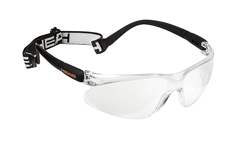 HEAD Racquetball Goggles Impulse Anti Fog Scratch Resistant
