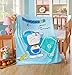 Children's Cartoon Printing Blanket Coral Fleece Blanket 39 By 55 (Doraemon)
