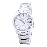 SEIKO Series 5 Automatic White Dial Men's Watch