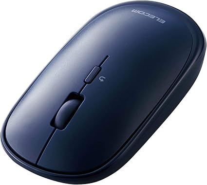 Amazon Co Jp エレコム ワイヤレスマウス Bluetooth Slint M Tm10bbbu Ec 薄型 静音 4ボタン プレゼンモード機能付 Windows Mac Android Ios Ipados 対応 ネイビーブルー 家電 カメラ