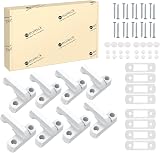 Neoteck White Sash Jammers 8pc Zinc Cast Alloy UPVC/PVC Door Window Locks view 7