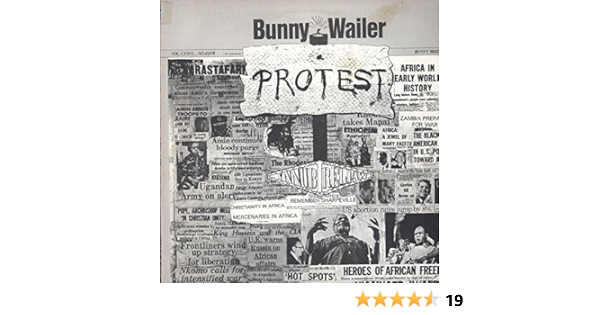Bunny Wailer Bunny Wailer Protest Mango Mlps 9512 Nm Nm Lp Amazon Com Music