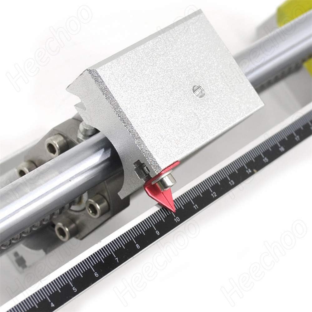 Amazon Co Jp Linear Guide Ball Screw Slide Rail 600mm With Dust Cover Nema23 Motor Bracket Linear Actuator Cnc Parts Diy Tools Garden