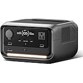 EF ECOFLOW Portable Power Station RIVER 3 Plus, 286Wh/12800mAh LiFePO4 Battery, 3 Up to 1200W AC Outlets, <10 MS UPS, Expanda