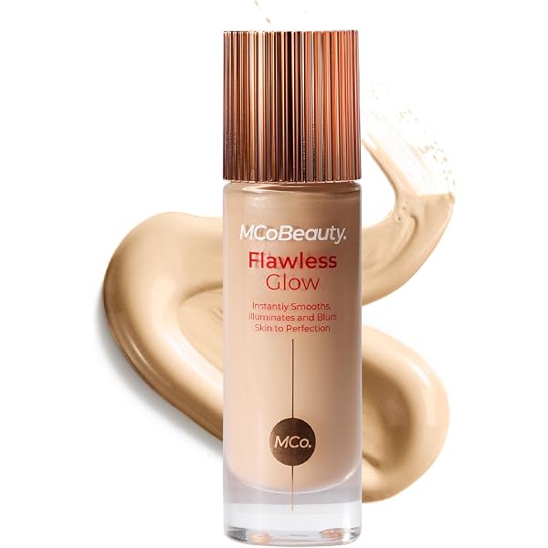 MCoBeauty Miracle Hydra Glow Grundierung – ölfrei, Wasserbasiert, Natürliches Satin-Finish, Leichte Bis Mittlere Deckkraft