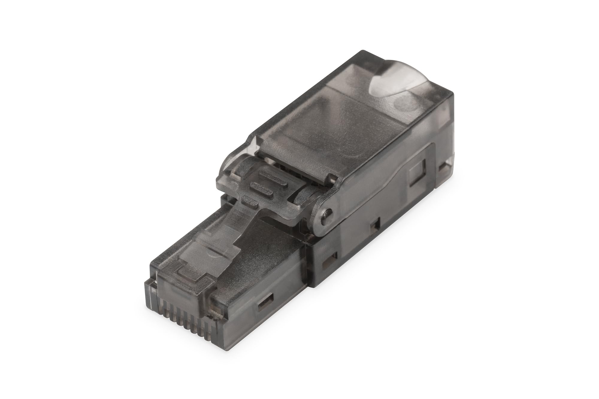 DIGITUS Cat. 6A Field Termination Plug Unshielded - RJ45 plug tool-free - 10G Base-T 500 MHz - AWG 27/7 to 22/1