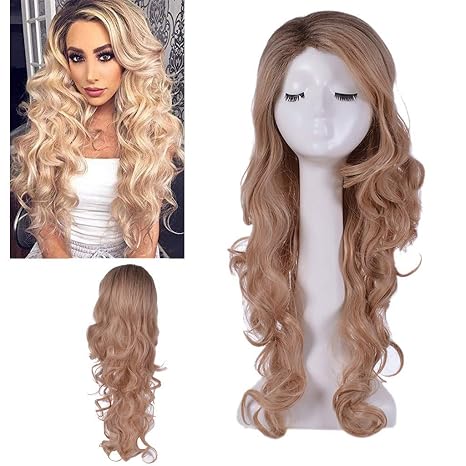 Mchoice False Wig Baby Boy S Natural Colors Gradient Wig Long