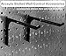 Wall Control Pegboard Organizer 4 ft. Metal Pegboard Standard Tool Storage Kit with Galvanized Toolboard and White Accessories