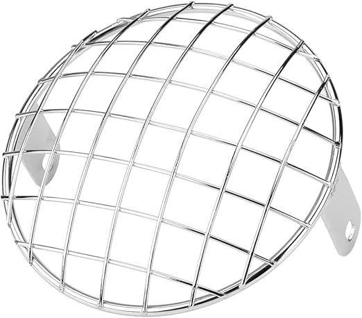 Rejilla de malla para faros de moto, de 6,5 pulgadas