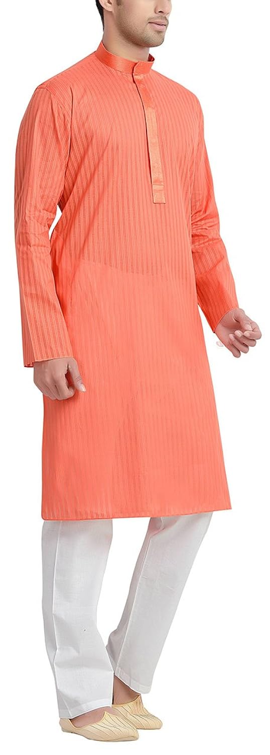 manyavar men's cotton kurta pyjama