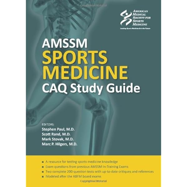 Amazon.com: AMSSM Sports Medicine CAQ Study Guide (Second Edition
