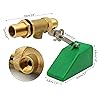 PAUQRWIE Float Valve 1/2 Inch Brass Float Ball Valve Adjustable Arm For Livestock Water Trough - View #9