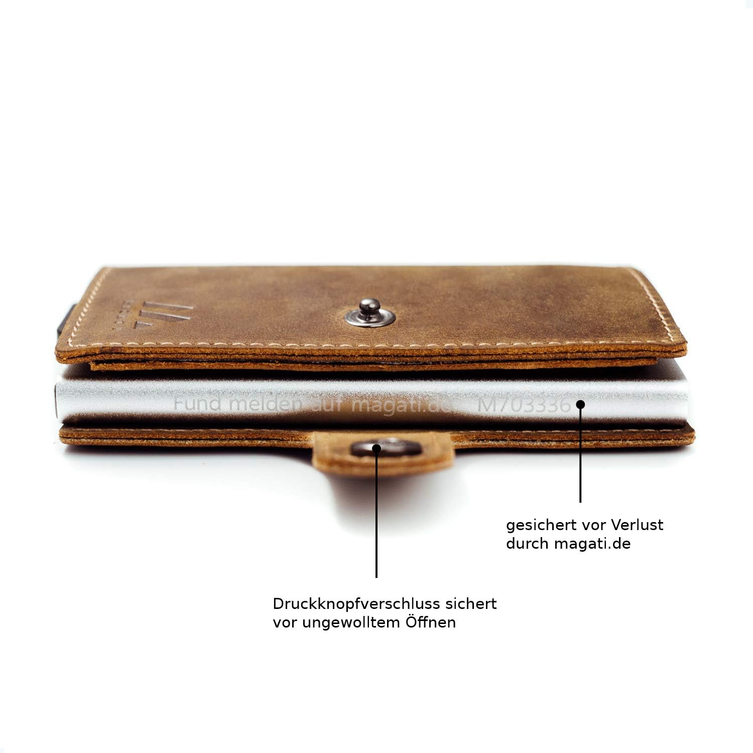 MAGATI Slim Wallet ZILA - Kreditkartenetui 