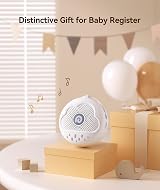 Dreamegg D11Max+ White Noise Machine BPA-Free Silicone Cover Ocean 21 Sounds view 8