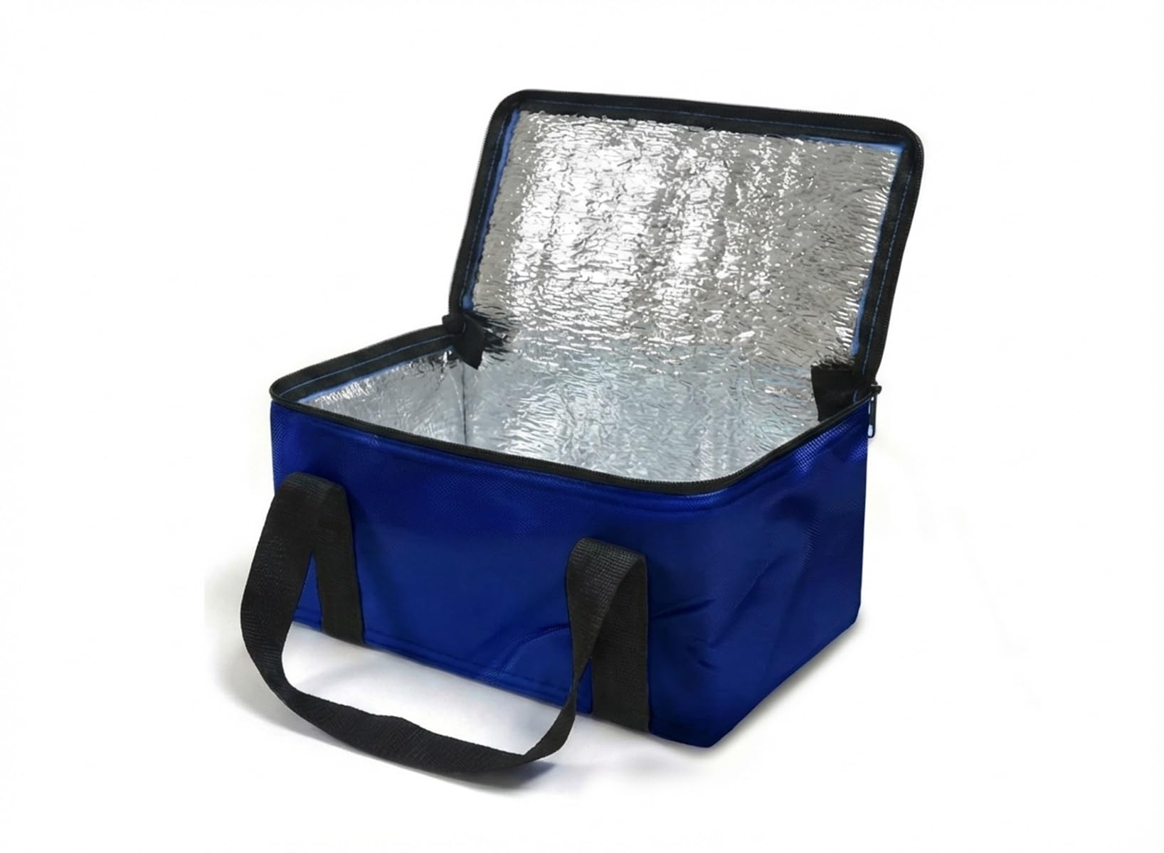 Provance Cool Bag, Shopping Bag, Insulated Bag, Cool Box, 9.5 L, Picnic Bag, Insulated Box, Foldable Picnic Bag, Beach Bag (Blue)